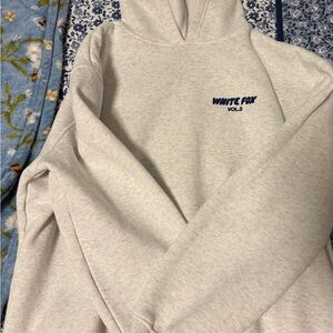 White Fox Boutique Gray Hoodie